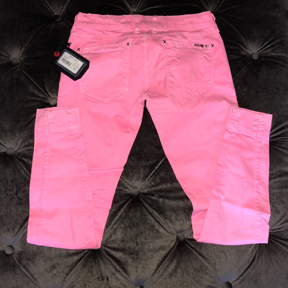 New pink jeans